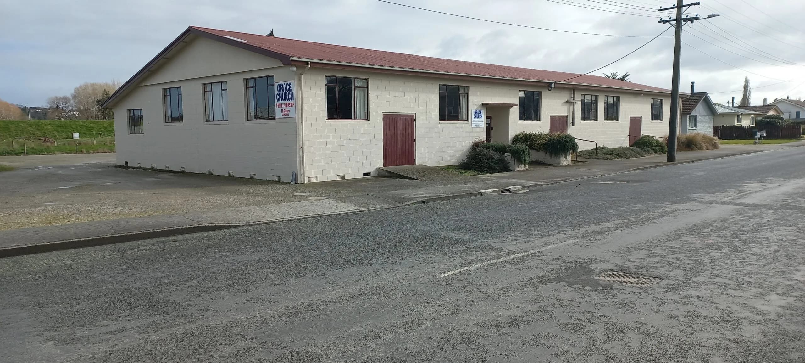 Our current premises for church worship since 2003, the former the East Gore Hall.